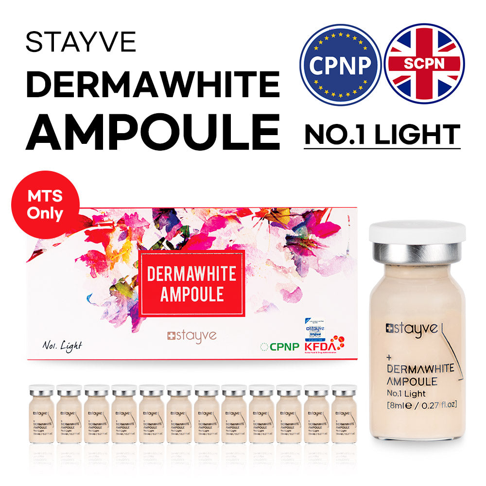 Stayve BB Glow Dermawhite Ampoule - No 1 Light (8ml x 12 vials) - Image 4