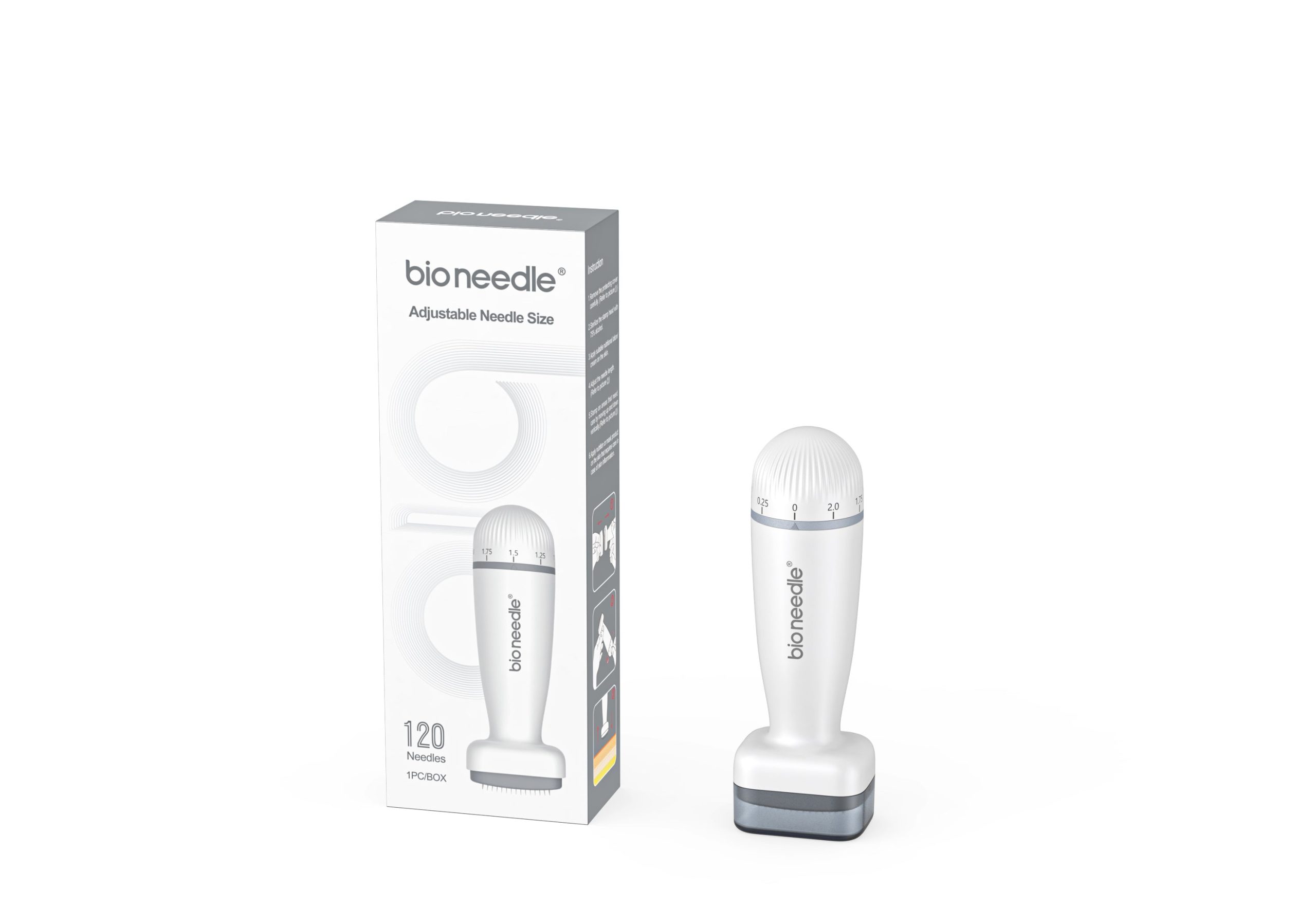 Bio Needle Adjustable Derma Stamp Micro Needling Tool For Hair Growth - Image 19