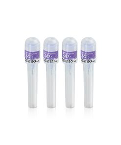 Sharp Needles 34G x 4mm Bundle (x 4)