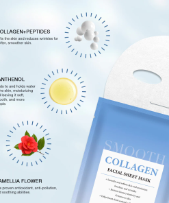Alternative view of Collagen Facial Mask (4-pack)