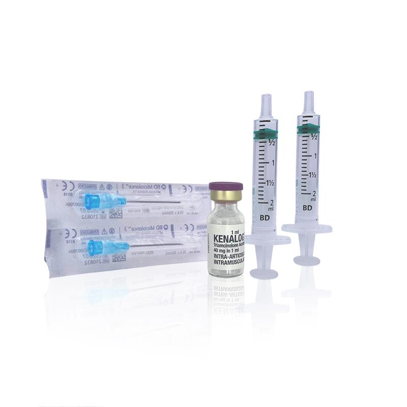 Kenalog 40mg Single Vial With Consumables