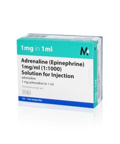 Adrenaline 1mg/ml (Exp.31/12/2026)