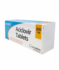 Aciclovir 200mg tablets (Pack of 25)