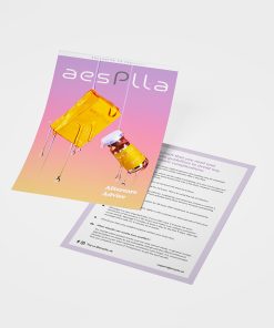 aesPlla® Aftercare Advice (x20)