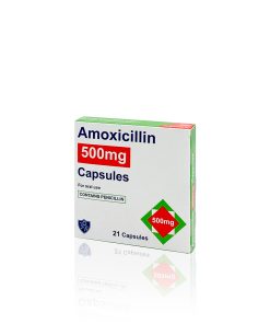 Amoxicillin Capsules 500mg (21 pack)