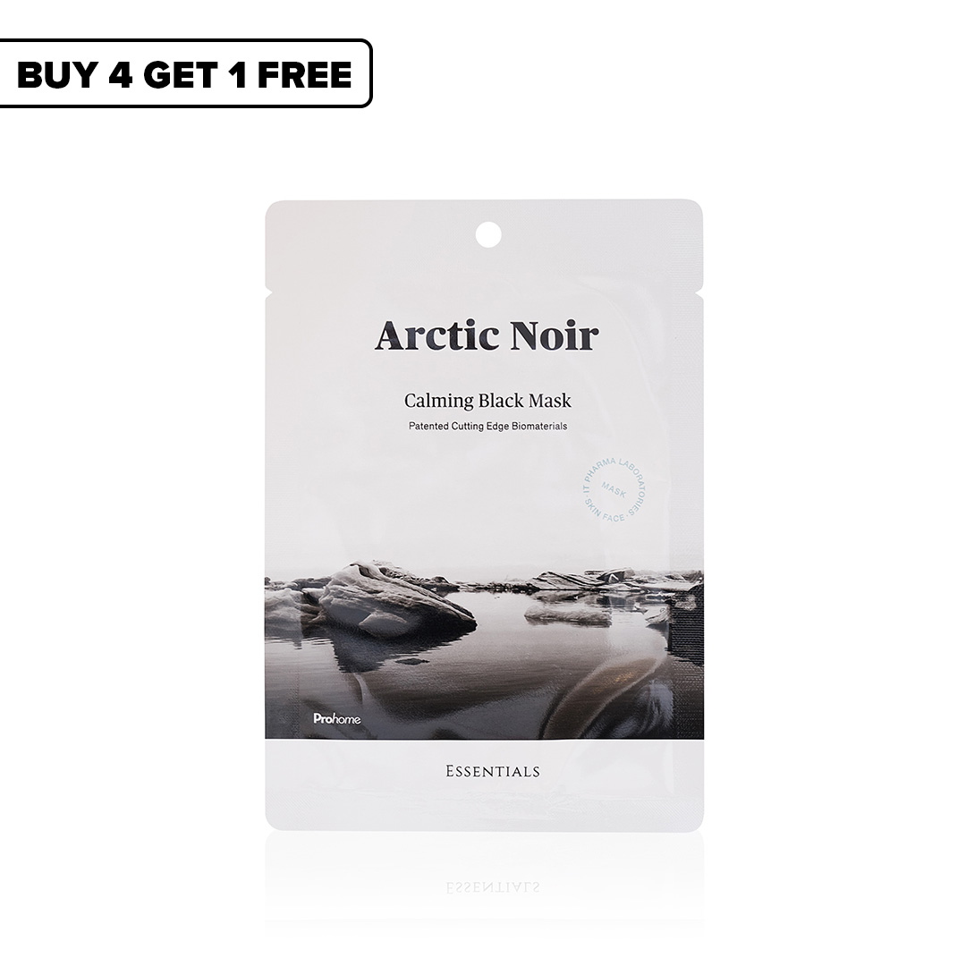 Arctic Noir Calming Black Mask