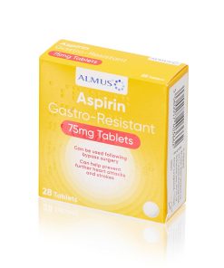 Alternative view of Aspirin 75mg Dispersible Tablets (28 pack)
