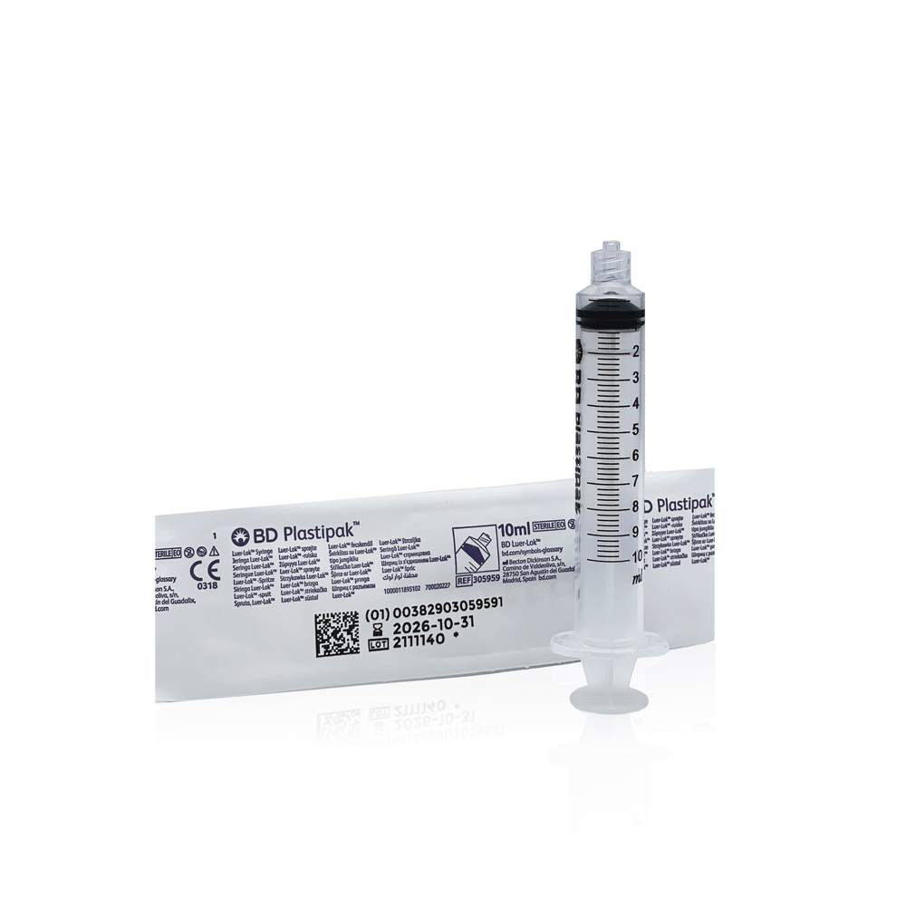 BD Luer-Lok Syringes 10ml (Box of 100)