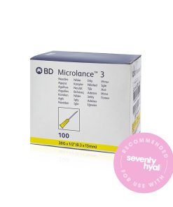 BD Microlance 3 Needles Yellow 30G x 13mm (Box of 100)