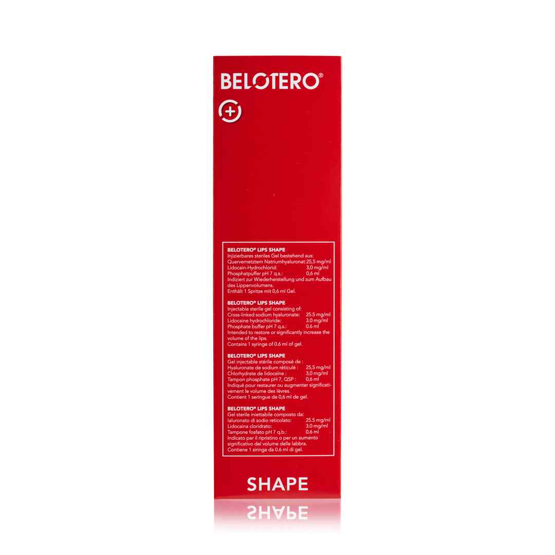 Belotero Lips Shape with Lidocaine (0.6ml) - Image 2