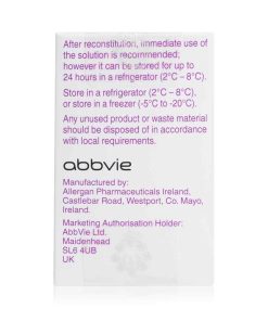Alternative view of BOTOX 50IU