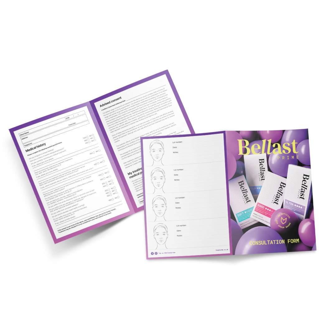 Bellast Prime Consultation Forms (x 20)