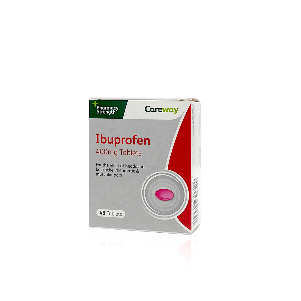 Ibuprofen 400mg Tablets (48 pack)