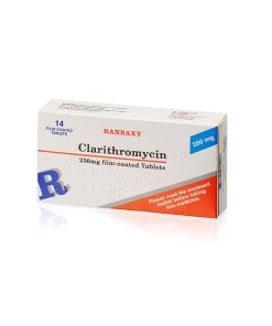 Alternative view of Clarithromycin Tablets 250mg (Pack of 14) (Exp.31/12/2026)