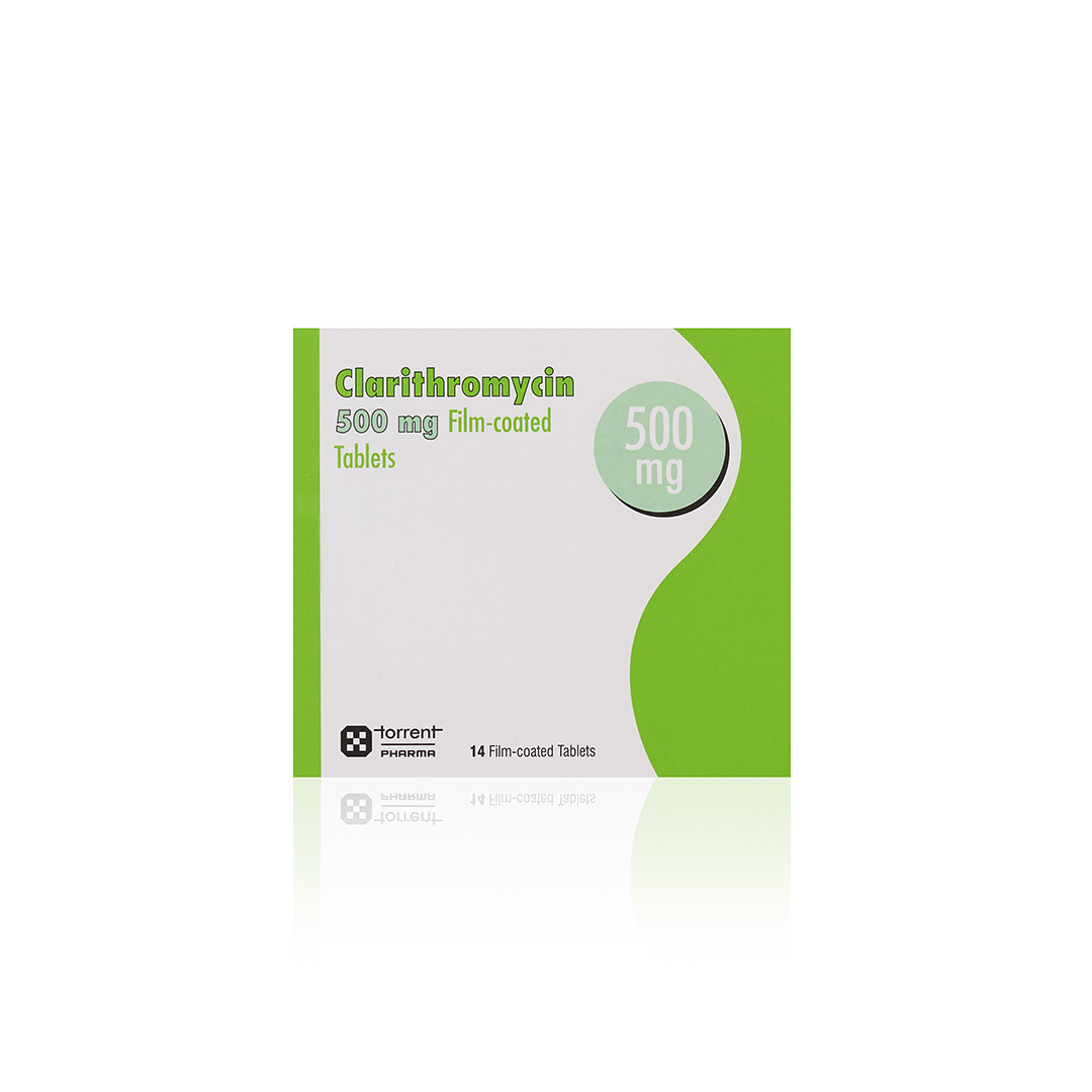 Clarithromycin Tablets 500mg (Pack of 14)