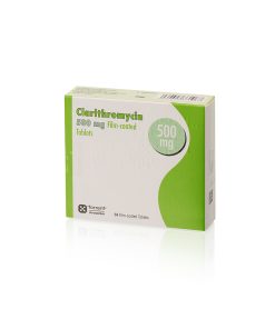 Alternative view of Clarithromycin Tablets 500mg (Pack of 14)