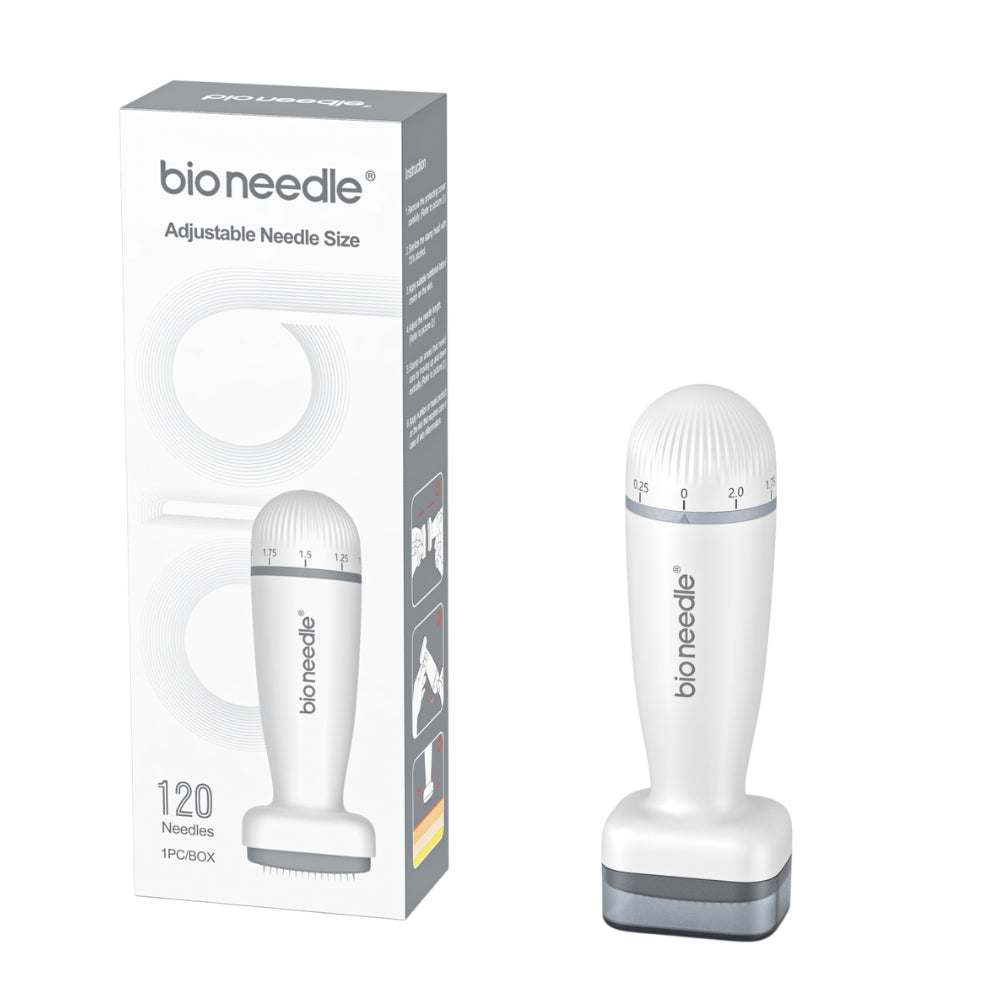 Bio Needle Adjustable Derma Stamp Micro Needling Tool For Hair Growth - Image 4