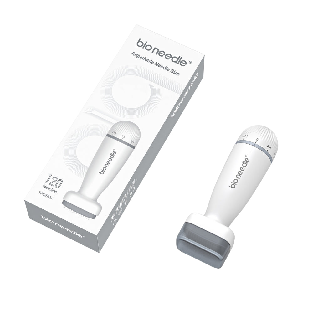 Bio Needle Adjustable Derma Stamp Micro Needling Tool For Hair Growth - Image 7