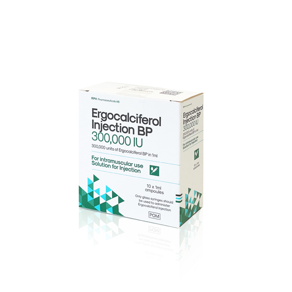 amoxiclav &ndash; Ergocalciferol Injection (10 x 1ml ampoules) at Fox Pharma