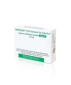 Fibrovein 0.5% Solution for Injection (5 x 2ml)
