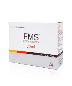 FMS Micro Syringe 32G 0.3ml (Box of 100)