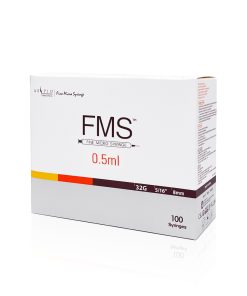 FMS Micro Syringe 32G 0.5ml (Box of 100)
