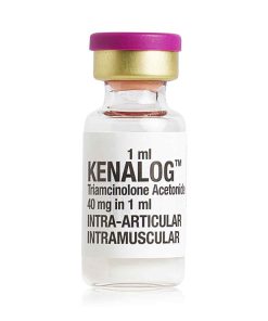 Kenalog Injection 40mg in 1ml (1x 1ml vial)