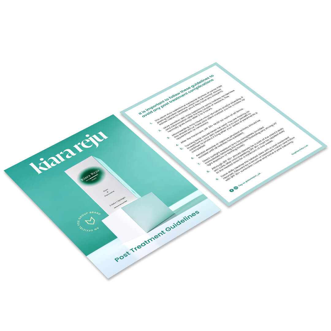 Kiara Post Treatment Guides (x 20) - Image 2