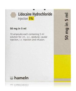 Lidocaine Hydrochloride 1% (5ml each) x 10