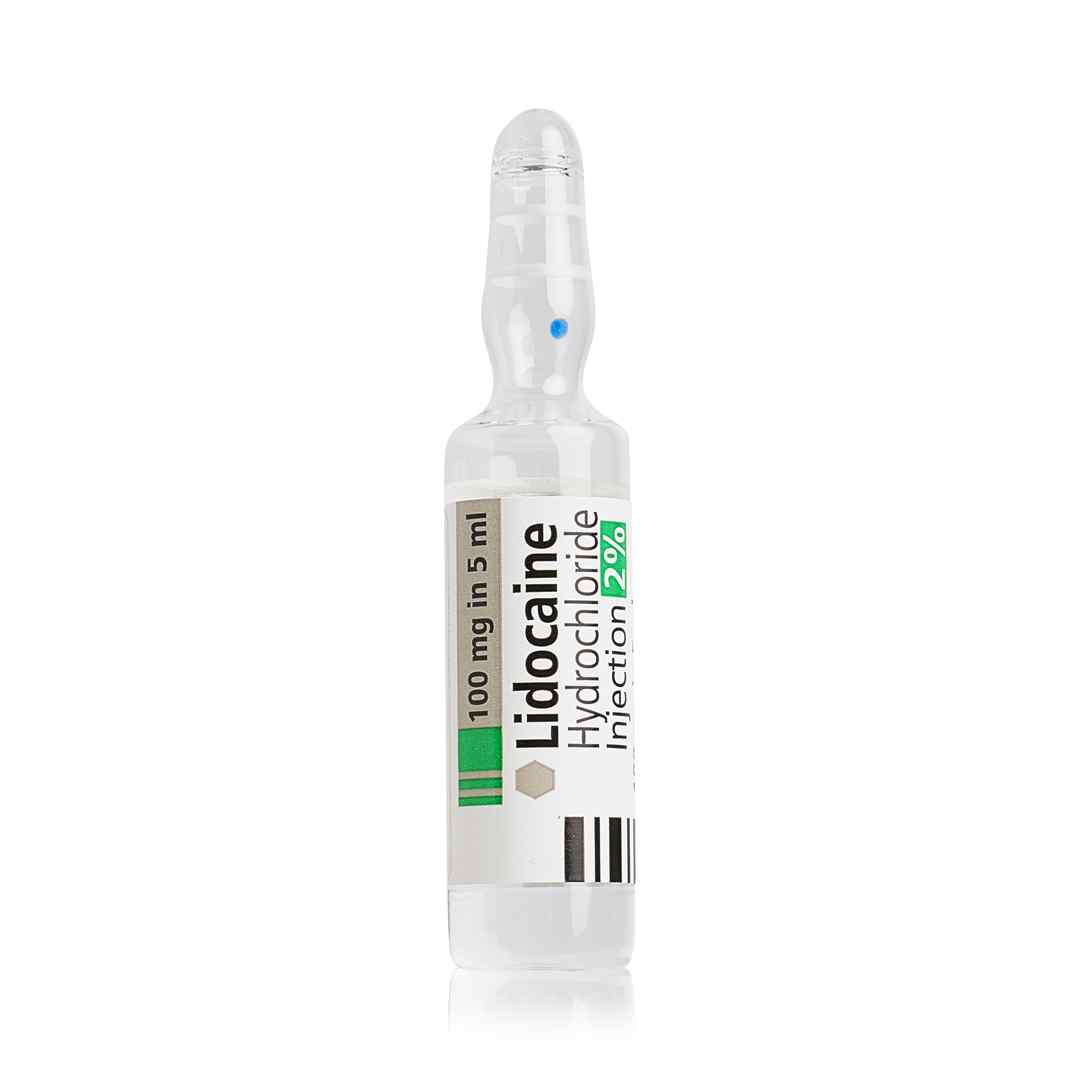 Lidocaine Hydrochloride 2% (5ml each)