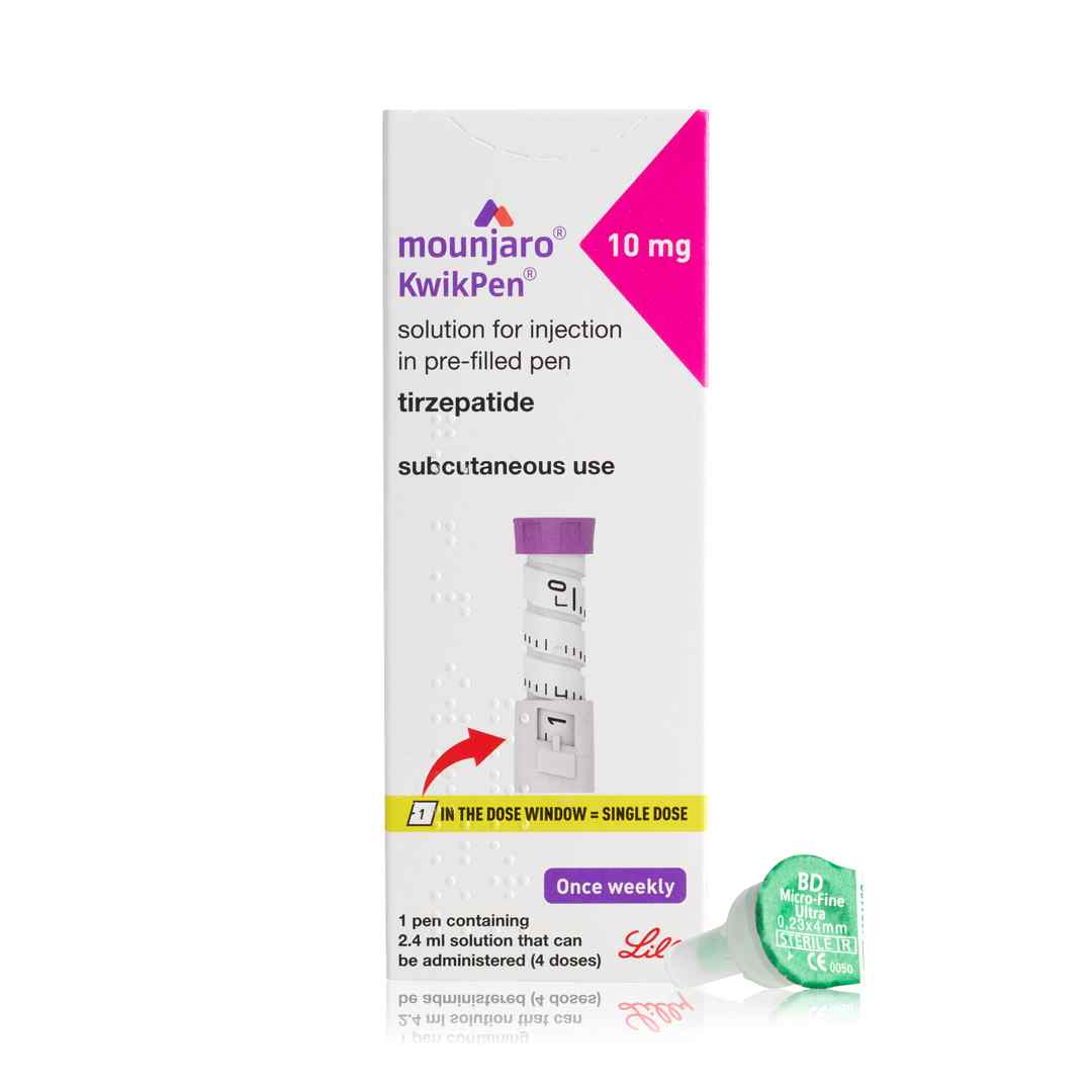 Mounjaro Kwikpen 10mg/0.6ml Lilly 2.4ml - Image 3