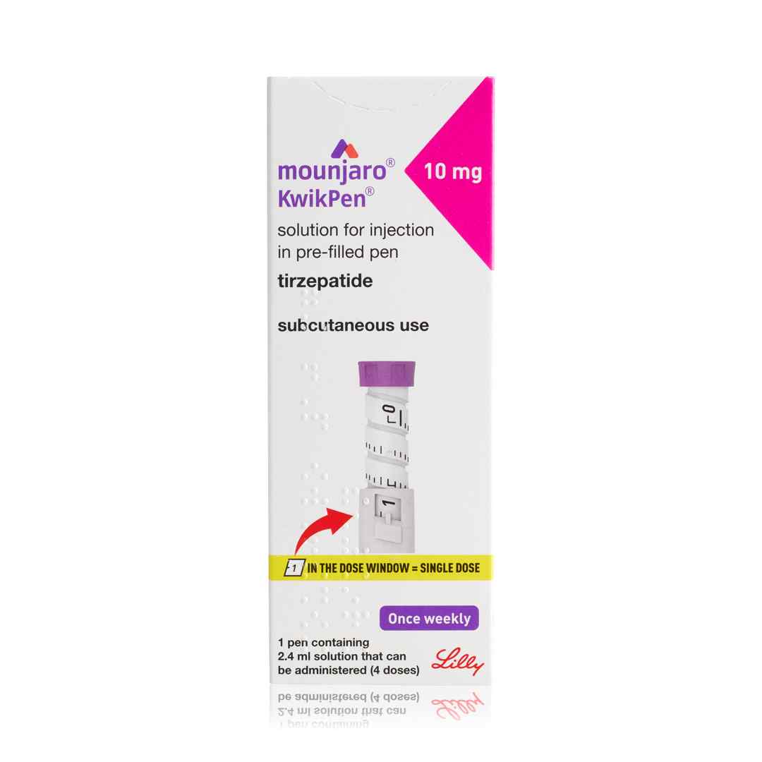 Mounjaro Kwikpen 10mg/0.6ml Lilly 2.4ml