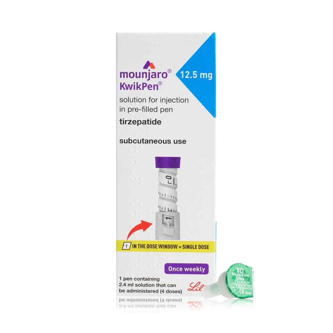 Mounjaro Kwikpen 12.5mg/0.6ml Lilly 2.4ml - Image 3