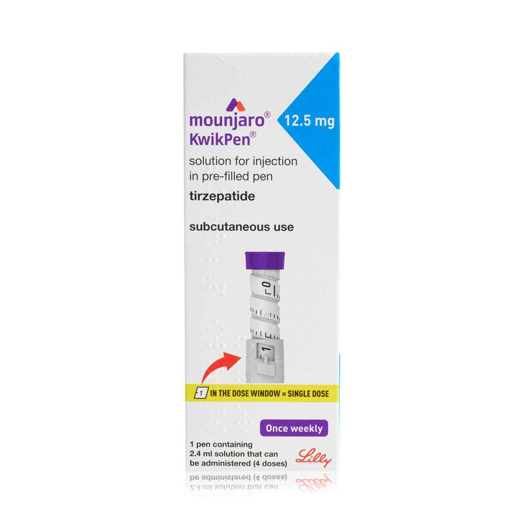 Mounjaro Kwikpen 12.5mg/0.6ml Lilly 2.4ml