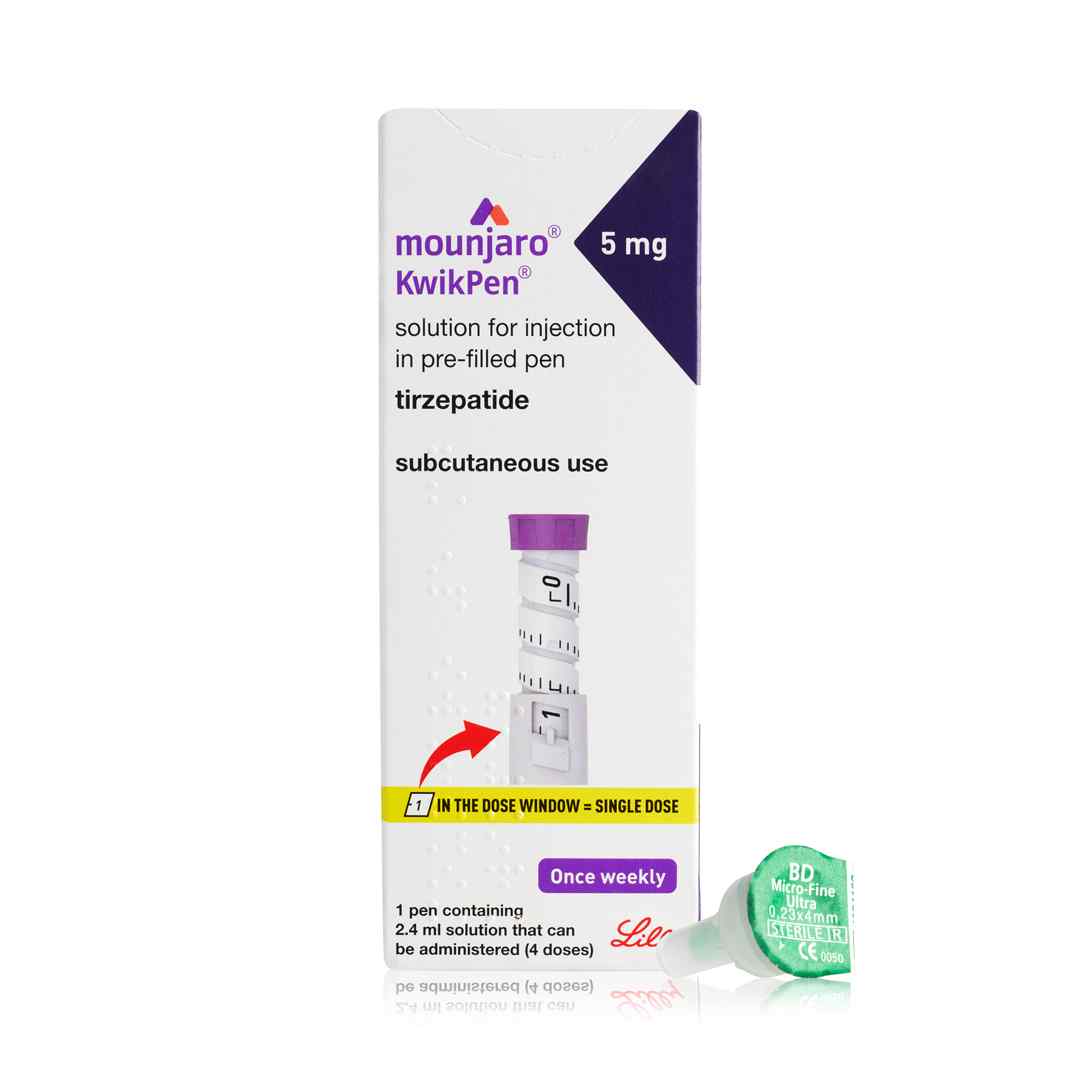 Mounjaro Kwikpen 5mg/0.6ml Lilly 2.4ml - Image 3