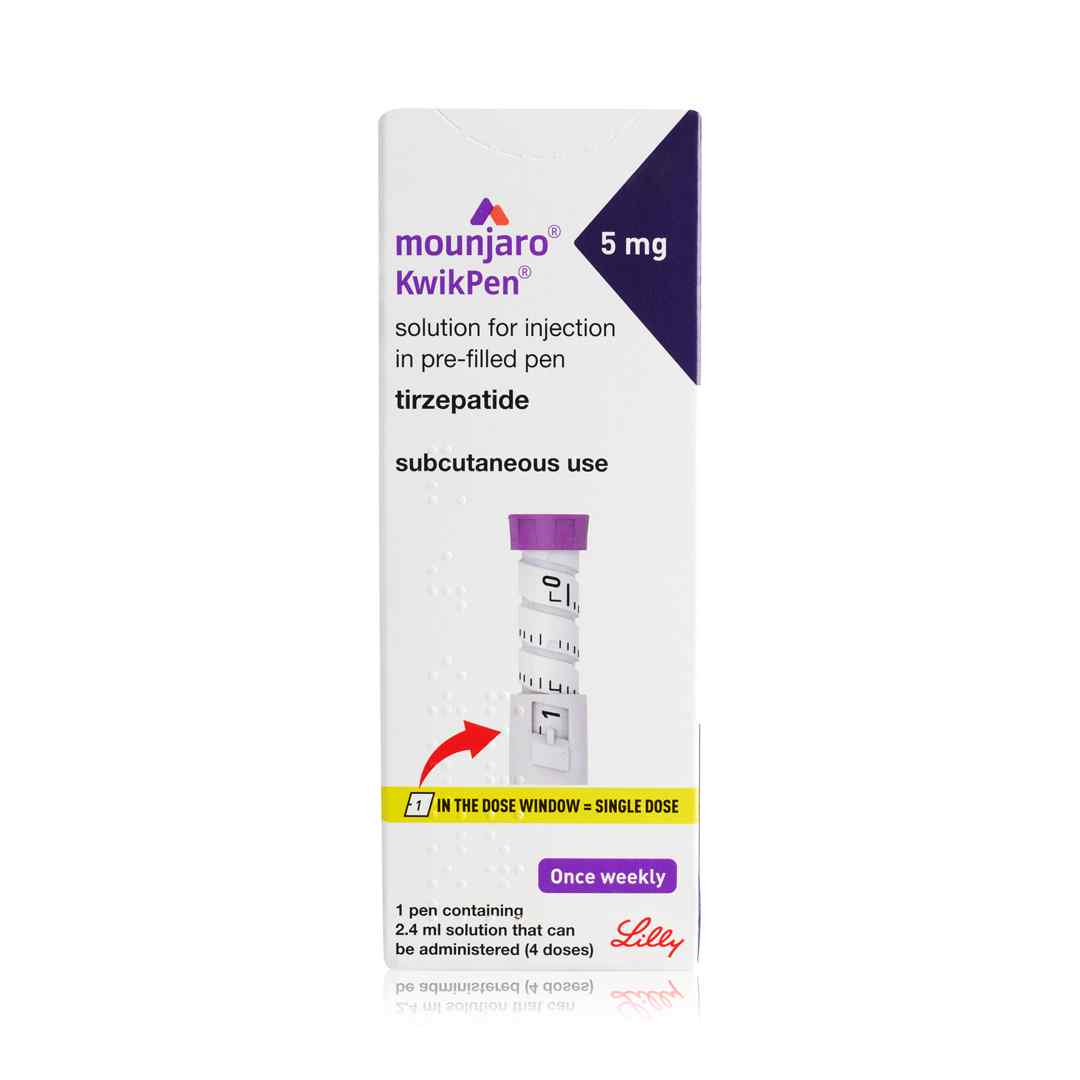 Mounjaro Kwikpen 5mg/0.6ml Lilly 2.4ml