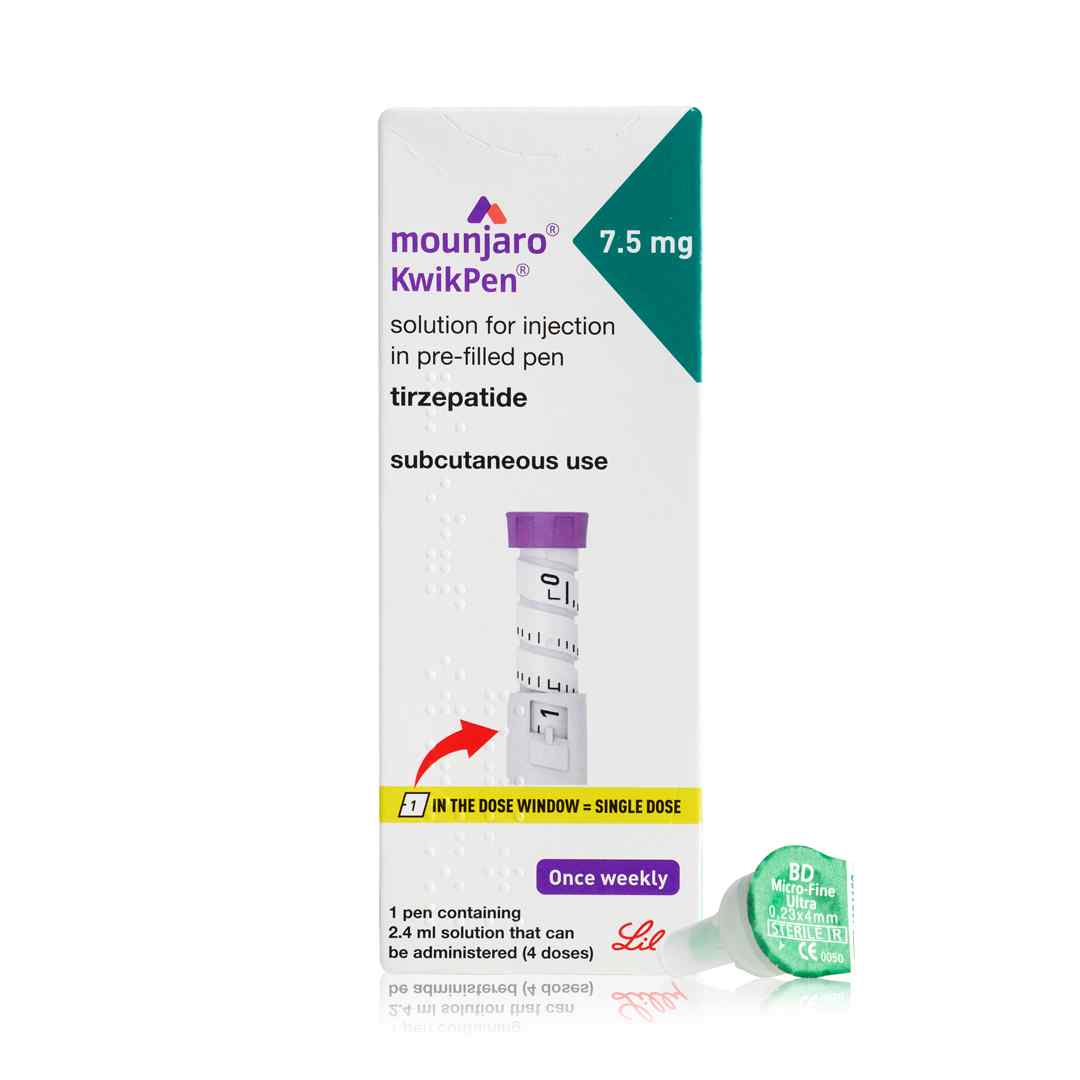 Mounjaro Kwikpen 7.5mg/0.6ml Lilly 2.4ml - Image 3