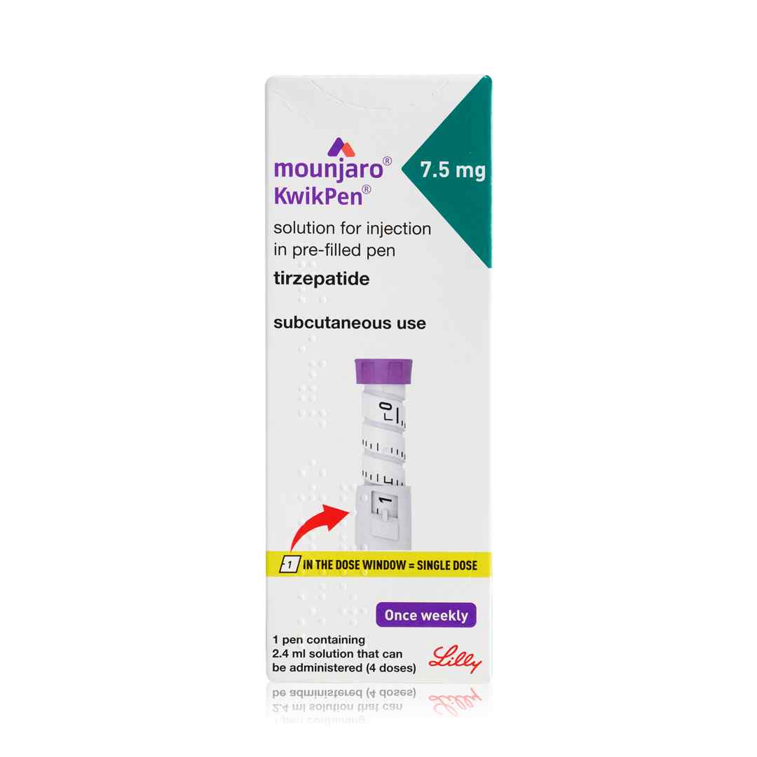 Mounjaro Kwikpen 7.5mg/0.6ml Lilly 2.4ml