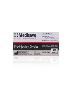 Pre-injection 70% IPA Alcohol Swabs (x 100)
