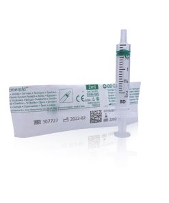 BD Emerald Hypodermic 2ml Syringe – Luer Slip Concentric (Box of 100)