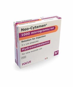 Neo-Cytamen – Hydroxocobalamin 1000mcg/ml Injection x 5 Ampoules