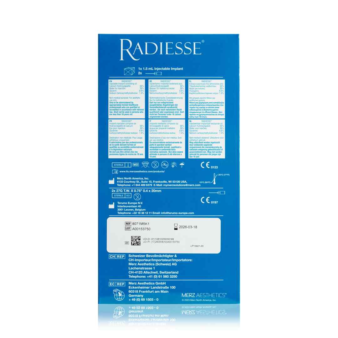 Dermal filler regulatory packaging