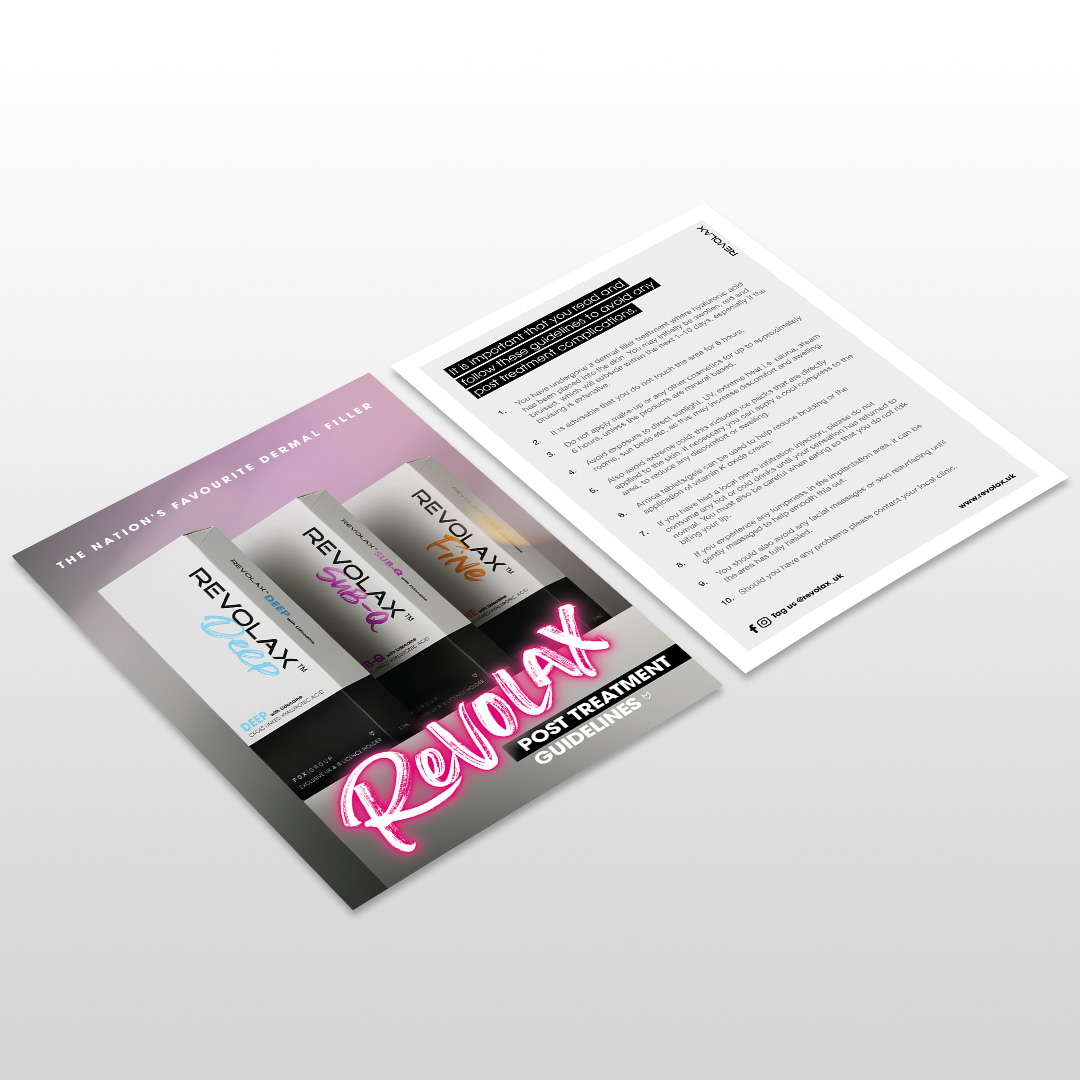 REVOLAX Post Treatment Guide (x 20)