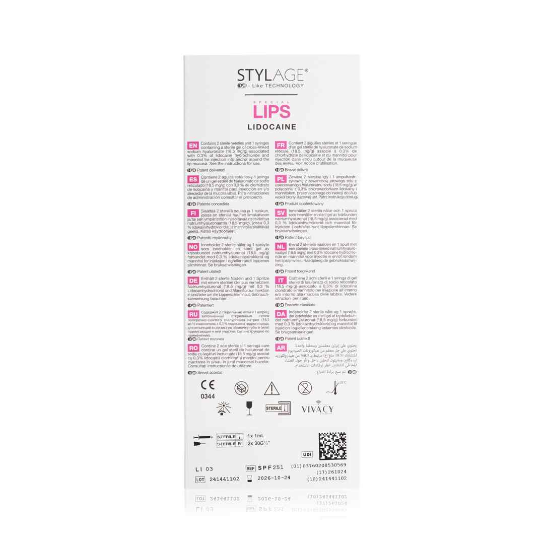 Lip filler packaging