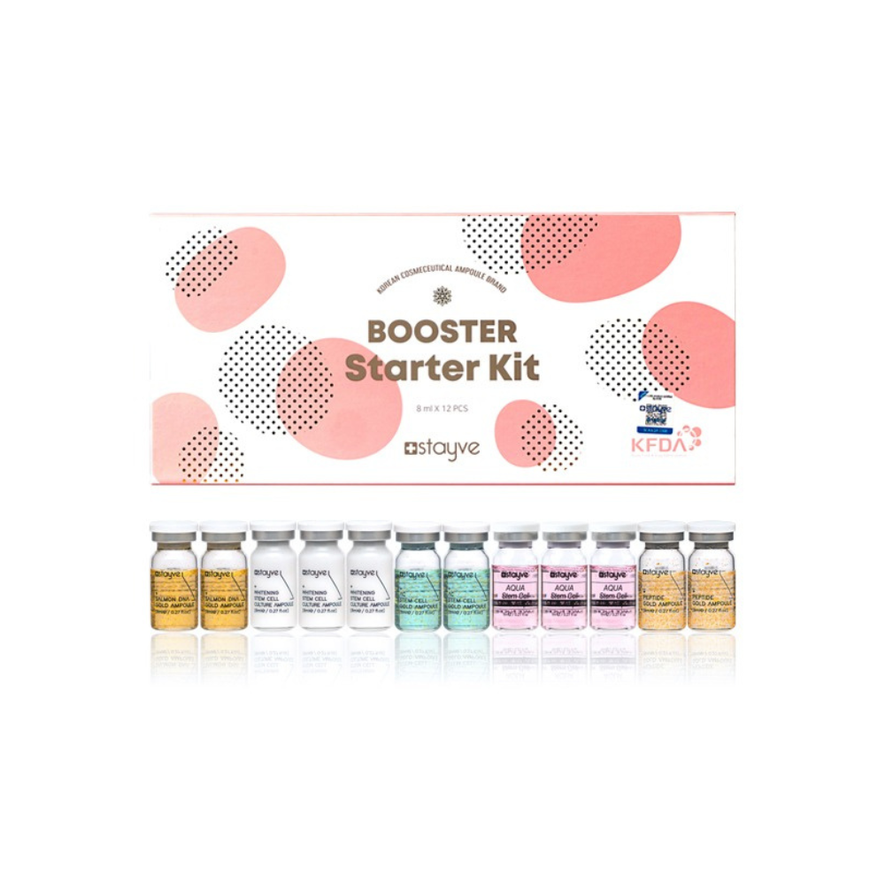 Stayve Booster Starter Kit (Microneedling Ampoule)
