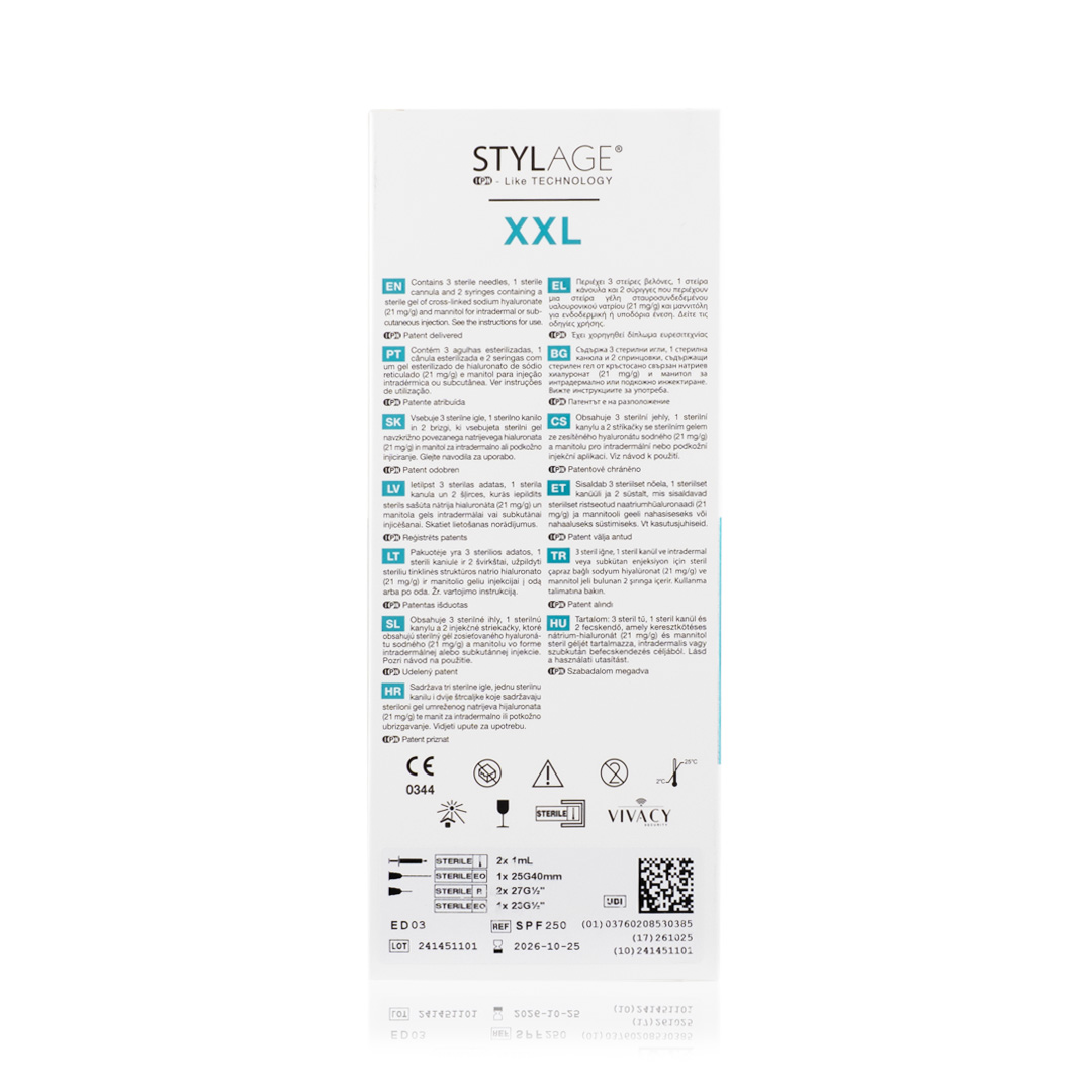 Stylage Bi-Soft Non-Lidocaine XXL (2 x 1ml) - Image 2