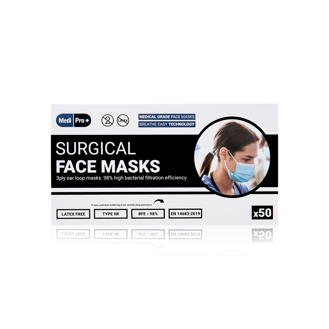 Surgical Face Masks (x 50)