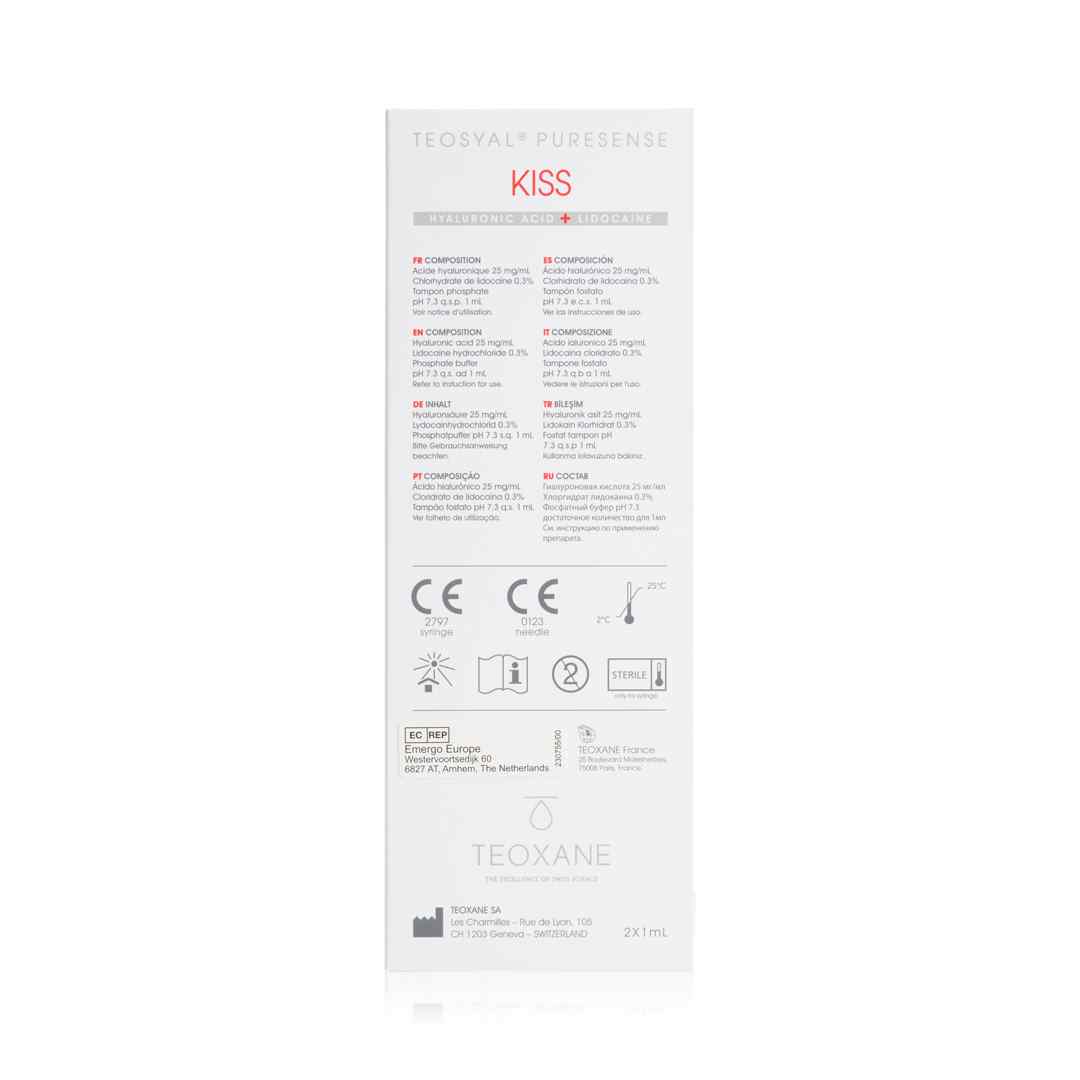 Teosyal Puresense 27G Kiss (2 x 1ml) - Image 2