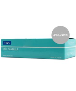 TSK Closed Single Hole Cannula 27G x 38mm (1 1/2″)