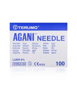 Terumo Agani Hypodermic Blue Needles 23G x 32mm (Box of 100)